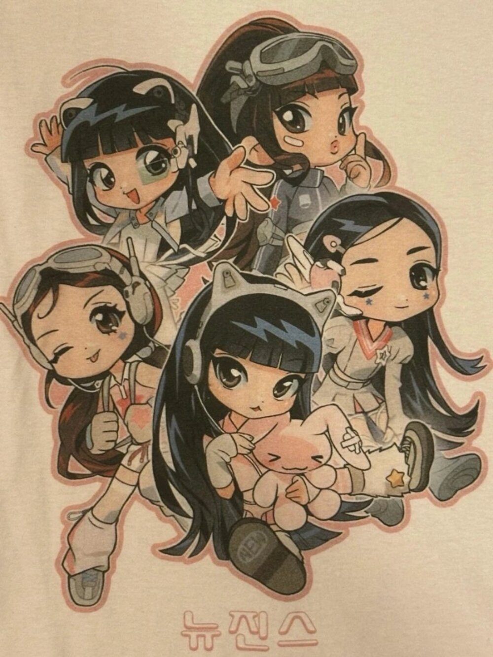 Valeza x Twice Kpop Chibi T-shirt, unused, mint condition
